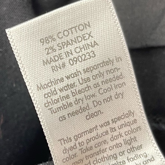 PacSun High-Rise Skinniest Ankle Jeans in Black, Distressed Details, Women's 30 - Picture 7 of 7